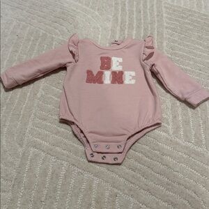 Nicole Miller Soft Pink Baby Onesie